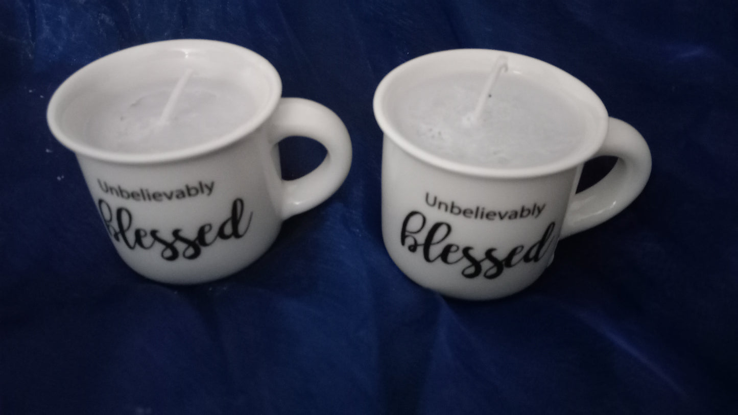 Blessed Christmas Candles