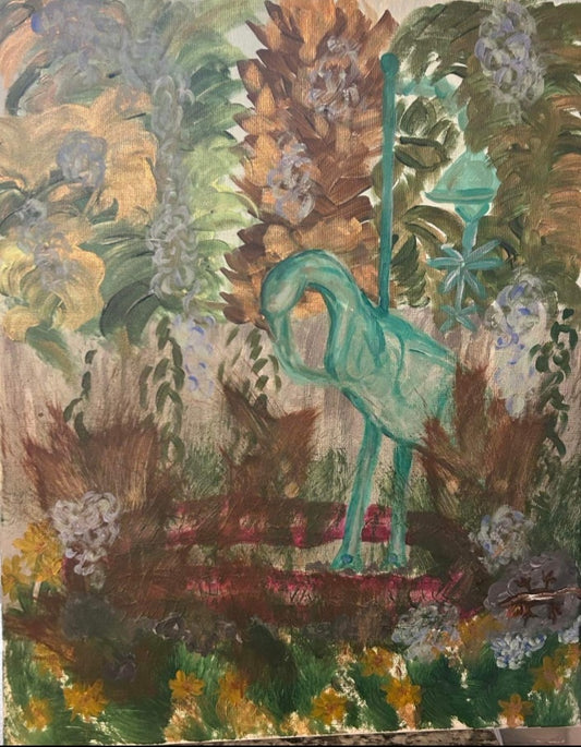 'Flamingo Relics' by Tanya Lee Raycroft 2023